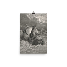 Load image into Gallery viewer, Gustave Doré - The Monkey and the Dolphin
