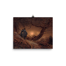 Load image into Gallery viewer, Caspar David Friedrich - Two men contemplating the Moon
