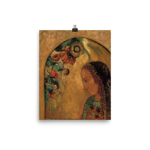 Odilon Redon - Lady of the Flowers