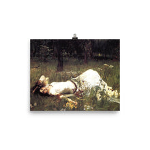 Load image into Gallery viewer, John WIlliam Waterhouse - Ophelia Resting - painting
