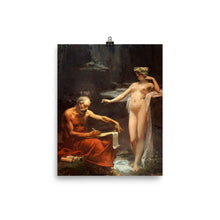 Load image into Gallery viewer, Czech Ulpiano - The nymph Egeria dictating to Numa Pompilio the laws of Rome
