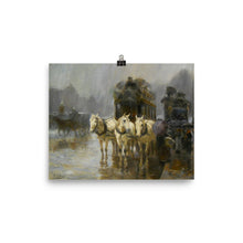 Load image into Gallery viewer, Ulpiano Checa - Rainy day in Paris
