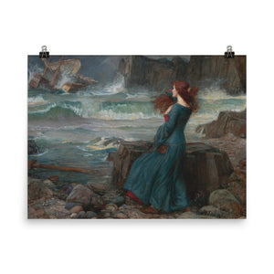 John William Waterhouse - Miranda - The Tempest - painting