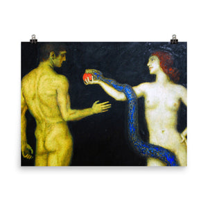 Franz Stuck - Adam and Eve