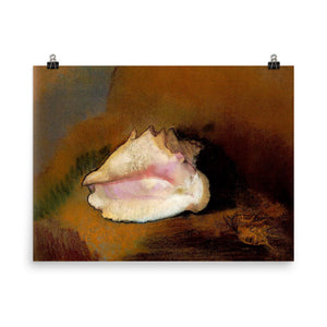 Odilon Redon - La Coquille (The Seashell)