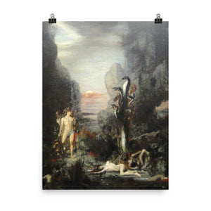 Gustave Moreau - Hercules and the Lernaean Hydra - painting