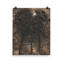 Load image into Gallery viewer, Samuel Palmer - A Moonlit Scene with a Winding River
