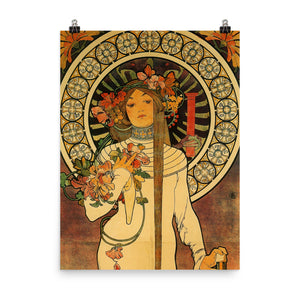 Alphonse Mucha - La Trappistine -