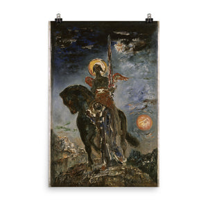 Gustave Moreau - The Park and the Angel of Death