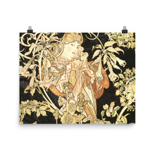 Load image into Gallery viewer, Alphonse Mucha - Geisha Black
