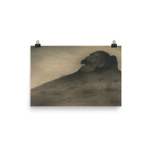 Load image into Gallery viewer, Alfred Kubin - Dolmen - Macabre Art Decor, Grotesque Art, Occult Drawing,  Dark Artwork, Monstrous and Evil, Satanic Art
