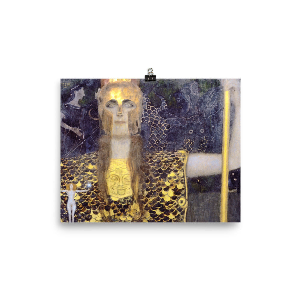 Gustav Klimt - Pallas Athena - painting