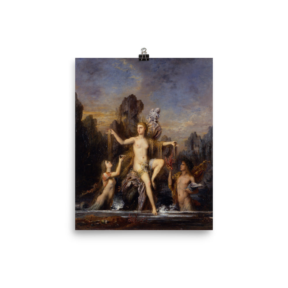 Gustave Moreau - Venus Rising from the Sea -