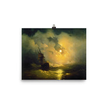 Load image into Gallery viewer, Ivan Aivazovsky - Stormy sea at night
