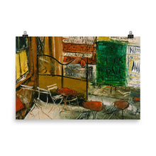 Load image into Gallery viewer, Saeki Yuzo - Café Terrace with Posters
