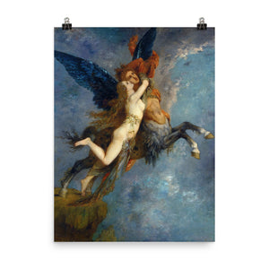 Gustave Moreau - The Chimera - painting