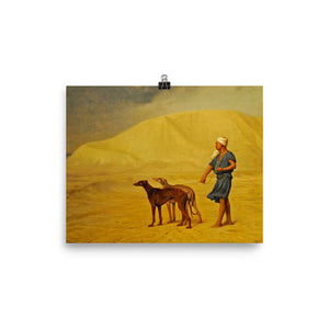 Jean-Léon Gérôme - On the Desert