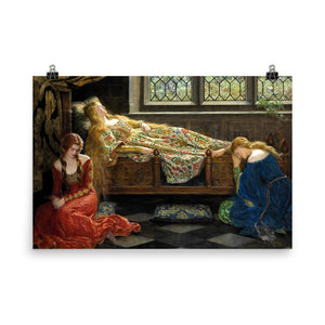 John Collier - The sleeping beauty