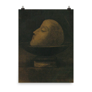 Odilon Redon - Head of a martyr