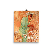 Load image into Gallery viewer, Alphonse Mucha - Four Seasons - Winter
