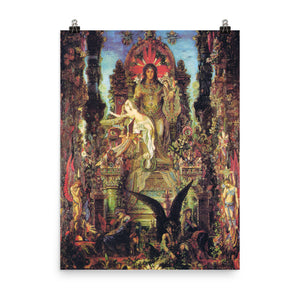 Gustave Moreau - Jupiter and Semele - painting