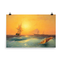 Load image into Gallery viewer, Ivan Aivazovsky - American ships off the Rock of Gibraltar
