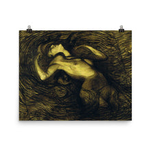 Load image into Gallery viewer, Jean Delville - Nude Woman Floating
