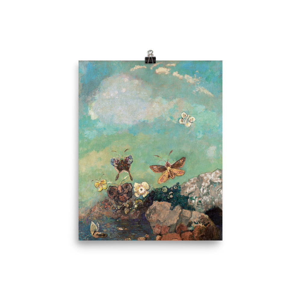 Odilon Redon - Butterflies