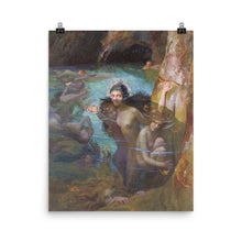 Load image into Gallery viewer, Gaston Bussiere - Sea Nymphs at a Grotto
