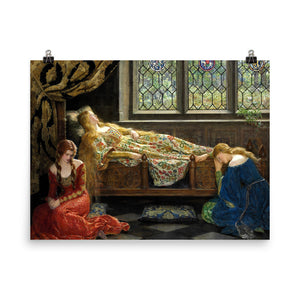 John Collier - The sleeping beauty