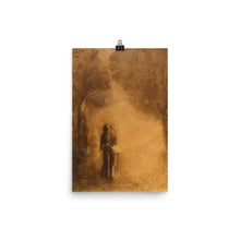 Load image into Gallery viewer, Odilon Redon - The Wanderer, Study for &#39;Walking Buddha&#39; (Figure with Book)
