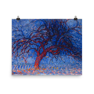 Piet Mondrian - The Red Tree - Evening