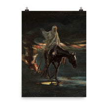 Load image into Gallery viewer, Adam (Albert) Chmielowski - Death and conflagration - Macabre Decor, Art Print, Occult Painting, Grotesque Art, Dark Artwork, Evil, Hellish
