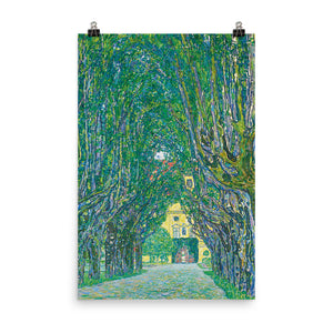 Gustav Klimt - Avenue in the Park of Schloss Kammer