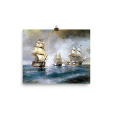 Load image into Gallery viewer, Ivan Aivazovsky -Brig &#39;Mercury&#39; Attacked by Two Turkish Ships
