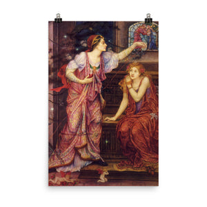 Evelyn De Morgan - Queen Eleanor & Fair Rosamund