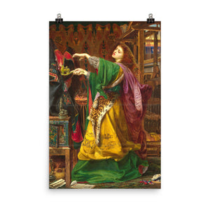 Frederick Sandys - Morgan le Fay - painting