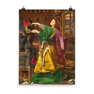 Frederick Sandys - Morgan le Fay - painting