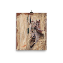 Load image into Gallery viewer, Giovanni Boldini - View into a Venetian canal
