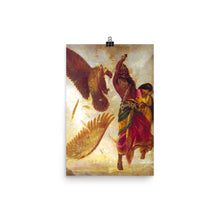 Load image into Gallery viewer, Raja Ravi Varma - Jatayu Vadham
