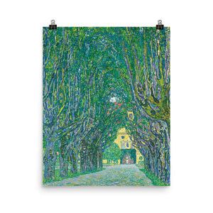 Gustav Klimt - Avenue in the Park of Schloss Kammer