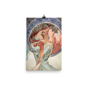 Alphonse Mucha - The Arts - Poetry