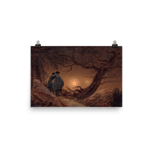 Load image into Gallery viewer, Caspar David Friedrich - Two men contemplating the Moon
