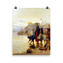 Load image into Gallery viewer, Charles Wilda - Washerwomen on the Nile
