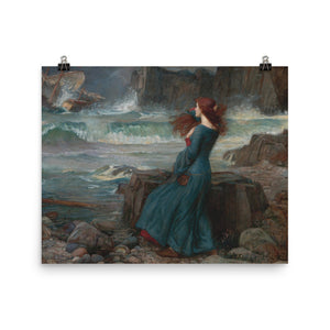 John William Waterhouse - Miranda - The Tempest - painting