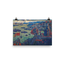 Load image into Gallery viewer, Nicholas Roerich - Ready for the Campaign (The Varangian Sea)
