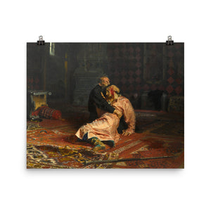 Ilya Repin - Ivan the Terrible and his son Ivan on November 16, 1581