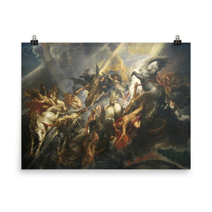 Peter Paul Rubens - The Fall of Phaeton - painting