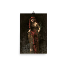 Load image into Gallery viewer, John Collier - The Priestess of Delphi - painting
