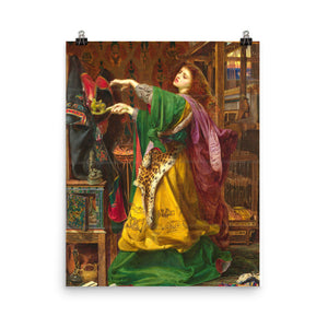 Frederick Sandys - Morgan le Fay - painting